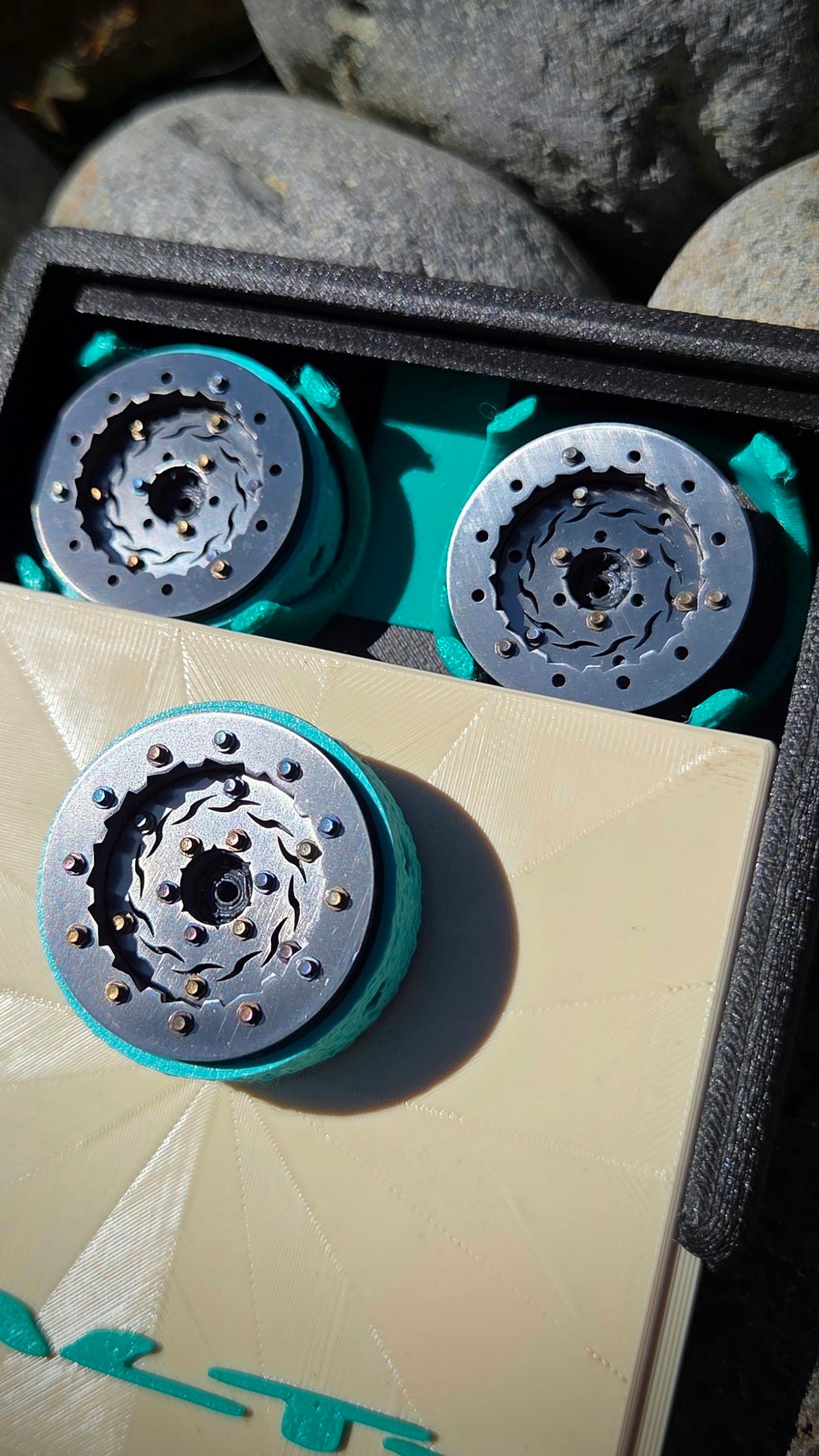 Salty 1.3" Wheelset " Shiny Boi 2piece "